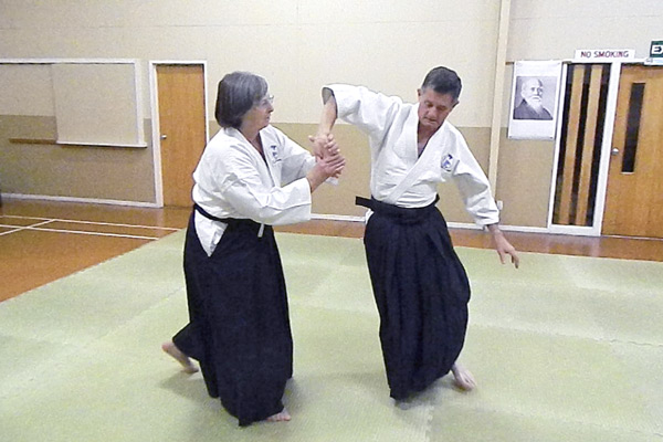 Aikido posture